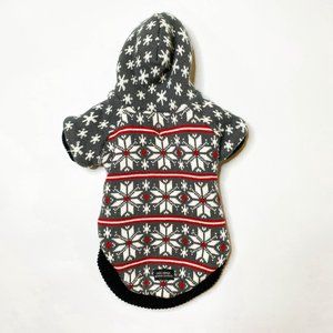 Cats+Dawgs Snowflake Zip Pet Sweater